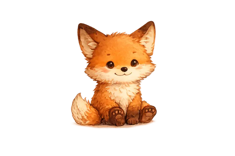 Milo, the little fox